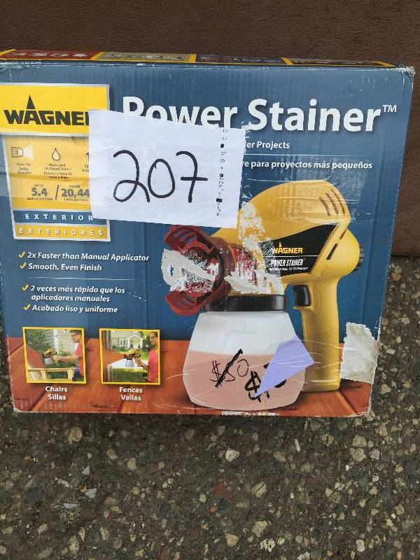 lot 207 image: Wagner Power Painter 5.4 GPH Paint Sprayer