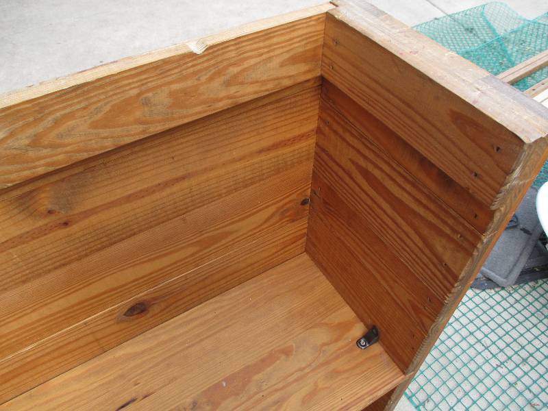 lot 157 image: Wood shelf, 40 wide, 36 tall...