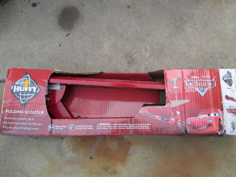lot 54 image: New damaged package Huffy Cars fold...