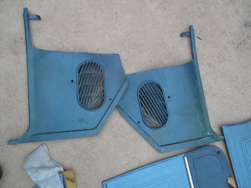 lot 153 image: Set of vintage car interior panels...