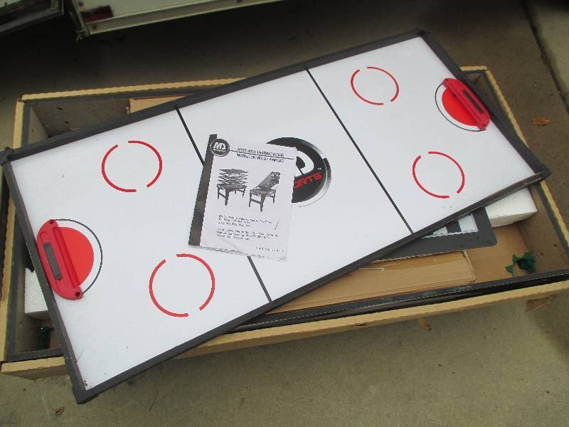 lot 61 image: MD Sports 12 in one tabletop game s...