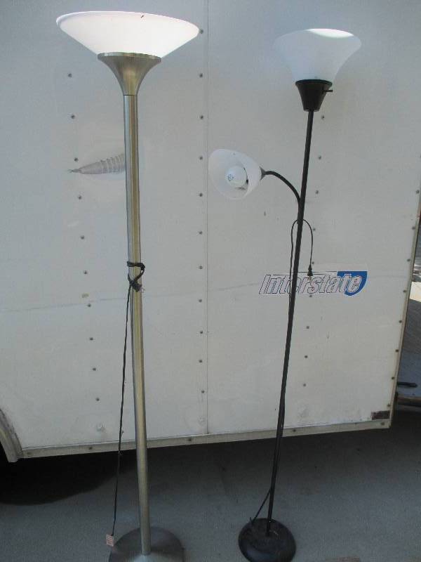 lot 95 image: 2 floor lamps...