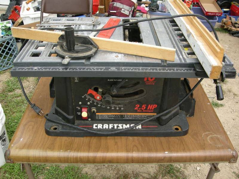 Craftsman table saw