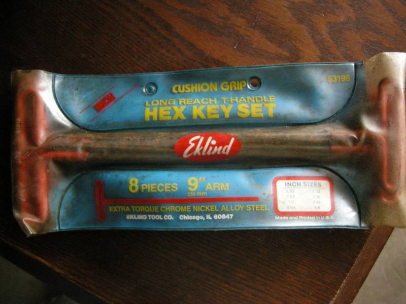 8 piece hex key set