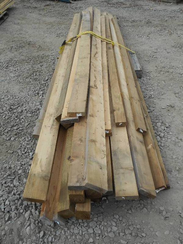 Pallet Of Lumber (4) Treated 4x4...