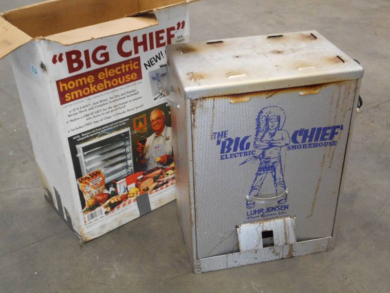 Used The Big Chief Electric Smoke...