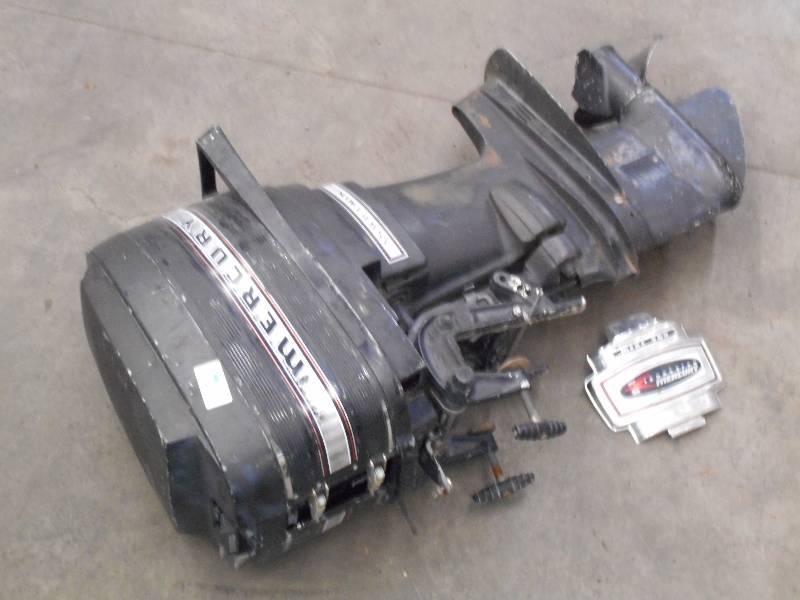 Mercury 35HP Outboard Motor, Steeri...