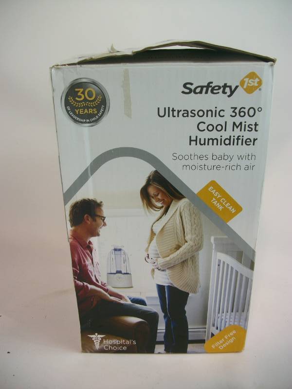 lot 2 image: Safety 1st Ultrasonic 360 Humidifier