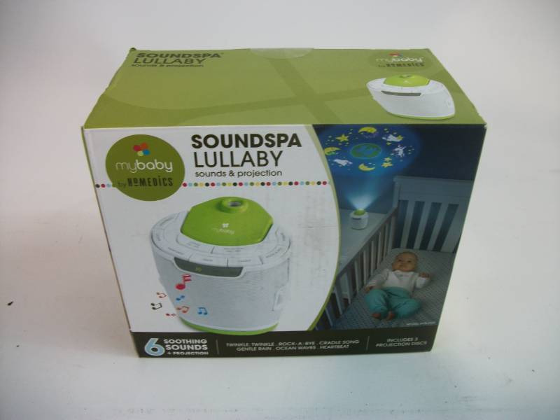 lot 5 image: myBaby Soundspa Lullaby Sound Machine and Projector