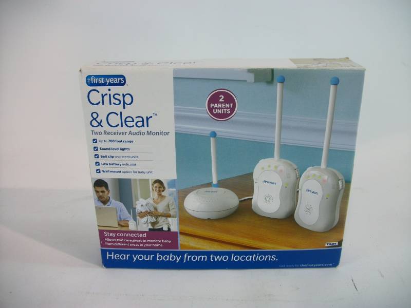 lot 6 image: The First Years Crisp and Clear Audio Monitor, 2-Receiver