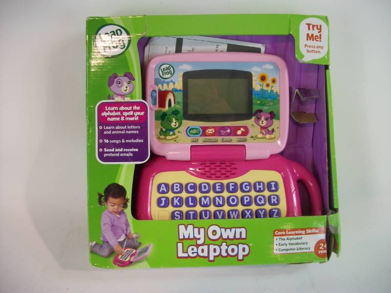 lot 17 image: LeapFrog My Own Leaptop, Pink