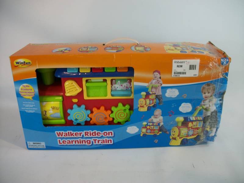 lot 18 image: Walker Ride On Learning Train