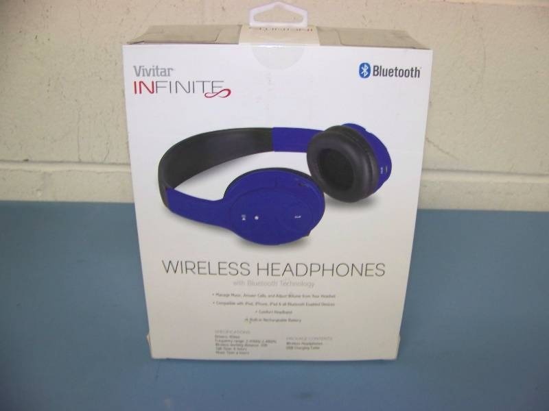 lot 14 image: Vivitar, Infinite, Wireless Headphones with Bluetooth technology - BRAND NEW