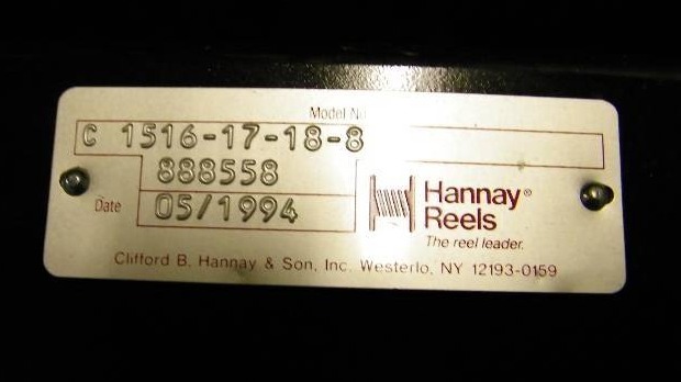 lot 67 image: Hannay Reels, Cable  Wire  Hose Reel with Audio and Video Snake in ATA Hard-Sided Case