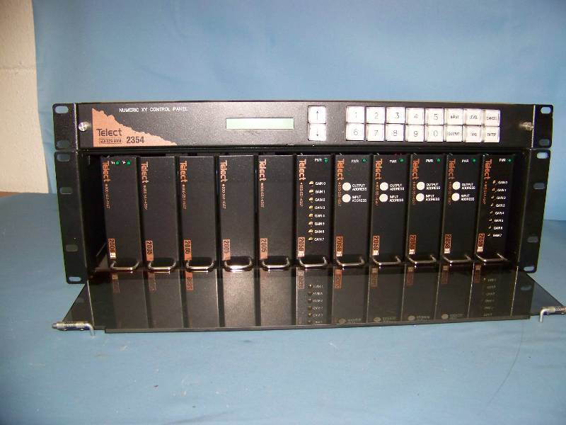 lot 76 image: Telect, Versa Frame, Fiber Optic Equipment