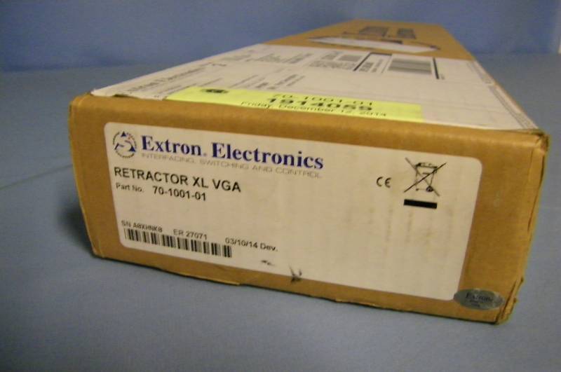 lot 84 image: Extron Electronics, Retractor XL for VGA Computer Equipment Rack Cable Management - BRAND NEW