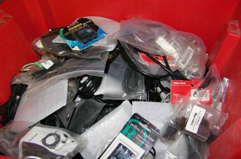 lot 87 image: Huge Lot of Miscellaneous Pro Audio, Video and Computer Parts, Cables and more