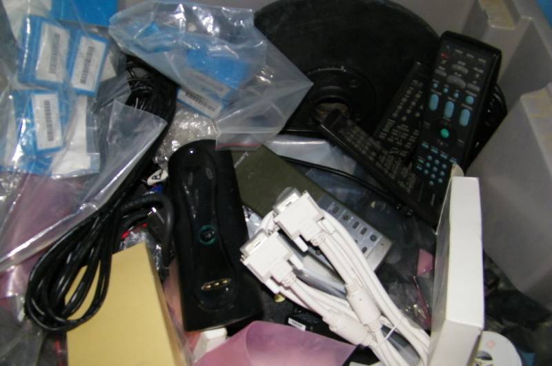 lot 89 image: Miscellaneous Pro Audio, Video and Computer Parts, Cables and More