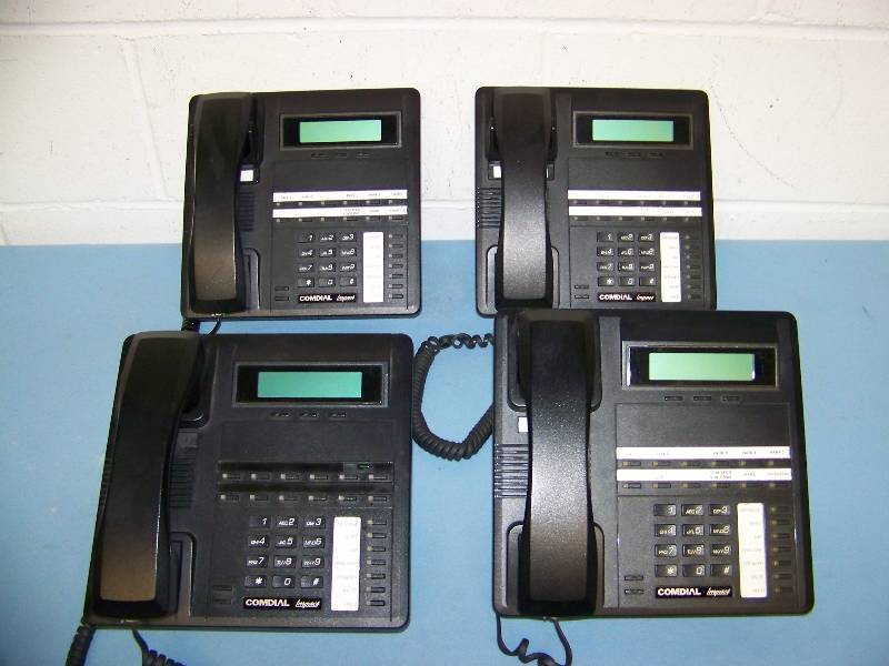 lot 51 image: (4) Comdial, Impact, Business Telephones  Phones