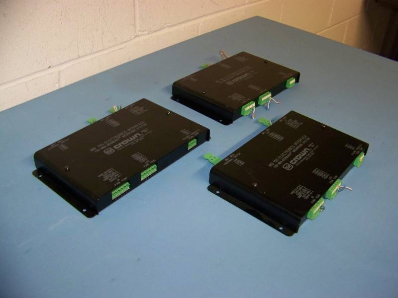 lot 54 image: (3) Crown, Electronics Interface Units for Mini-boundary Mic  Microphone Systems