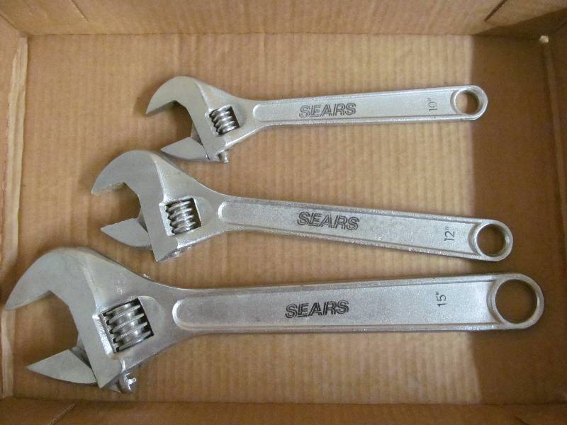 lot 23 image: wrenches