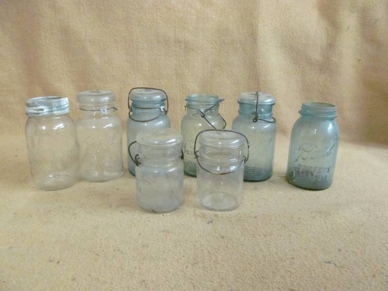 lot 64 image: canning jars