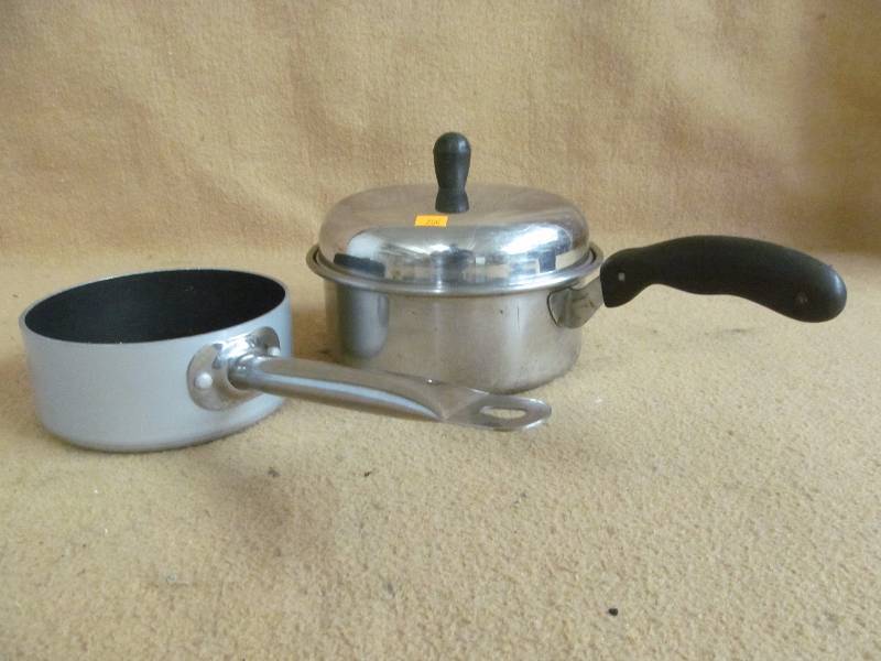 lot 206 image: sauce pans