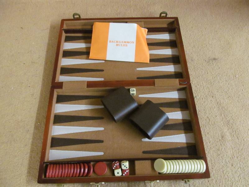 lot 234 image: backgammon