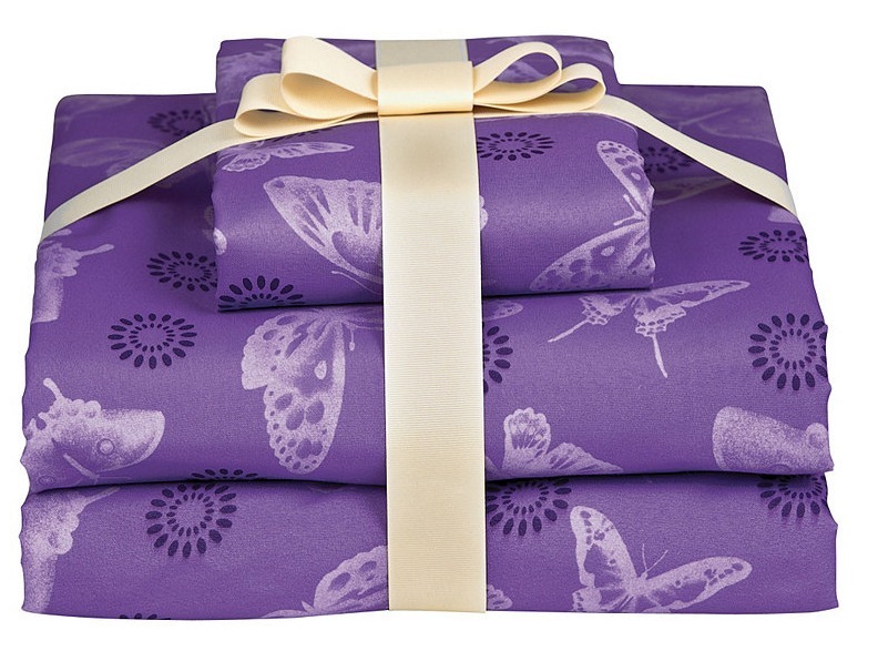 alcove Flutter 8-Pc. Full Comforter & Sheet Set