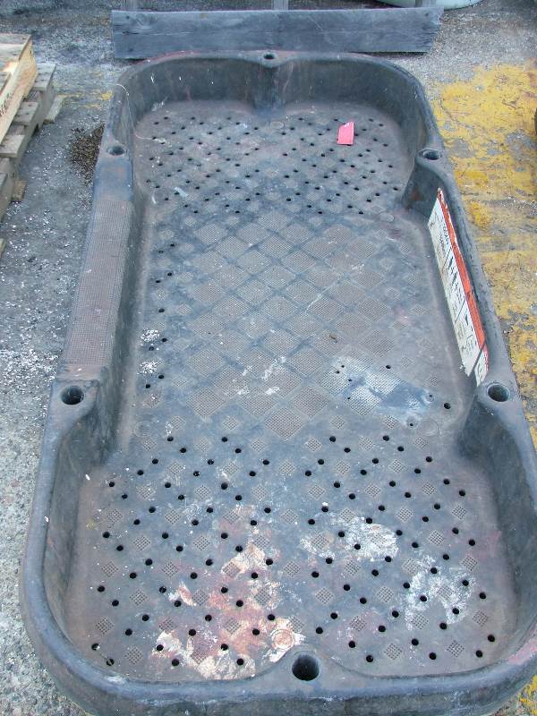 lot 27 image: Pair of 70x32 plastic platforms
