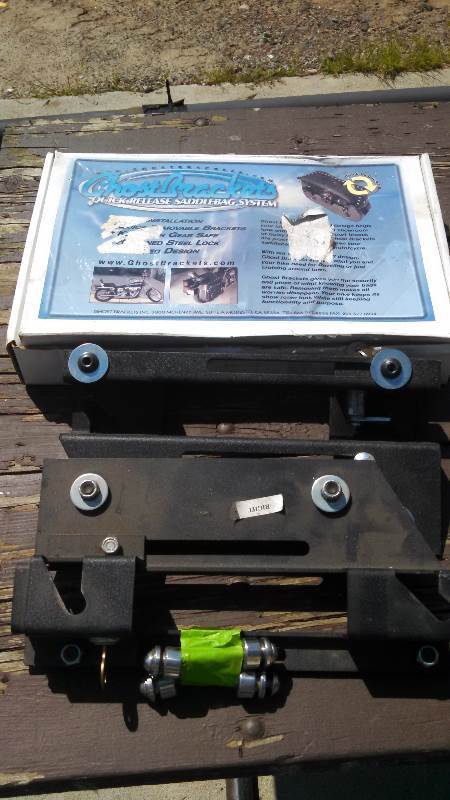 lot 61 image: Ghost Brackets, saddle bag system