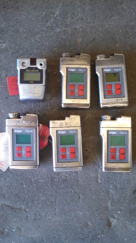 lot 91 image: 5 CO testers - unknown Condition