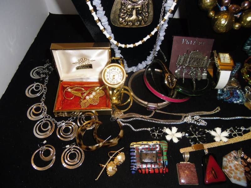 J-3 Pendants, Necklaces, Earrings, Bracelets Newer to Vintage Costume Jewelry