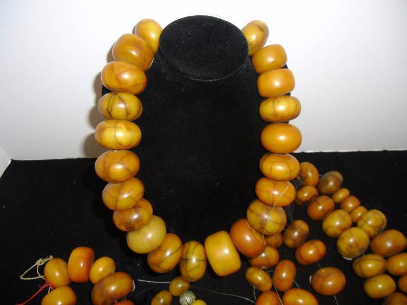 Vintage African TradePrayer Necklace Beads