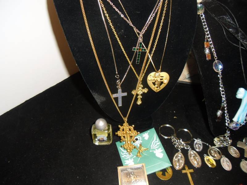 Religious Jewelry and Pictures