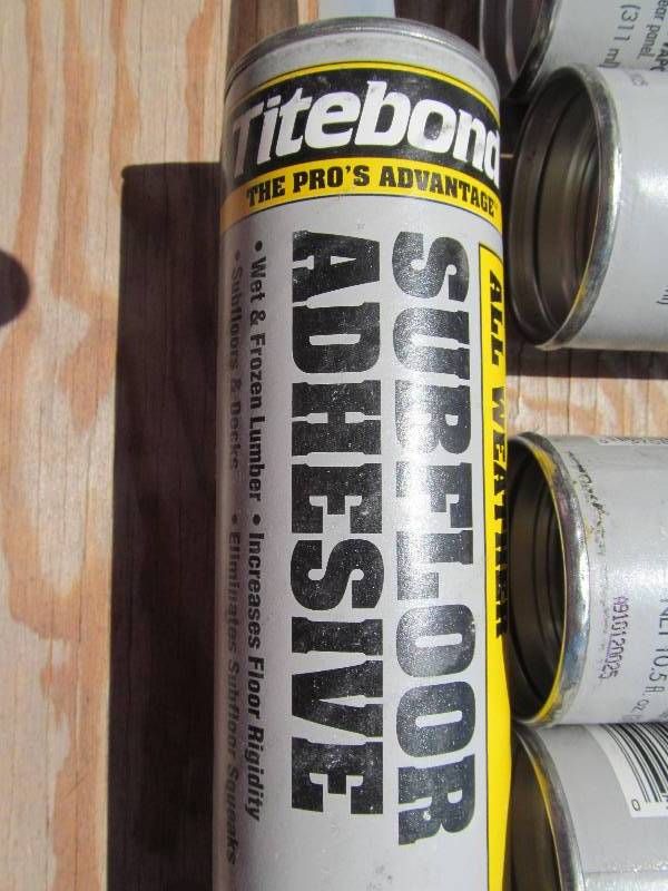 lot 34 image: Titebond Subfloor Adhesive