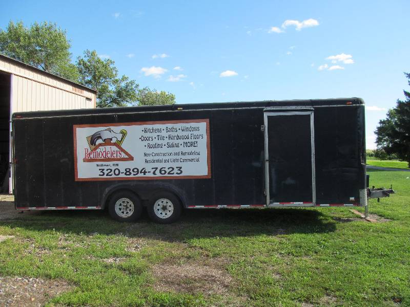 lot 3 image: 24 Ft. Car Hauler