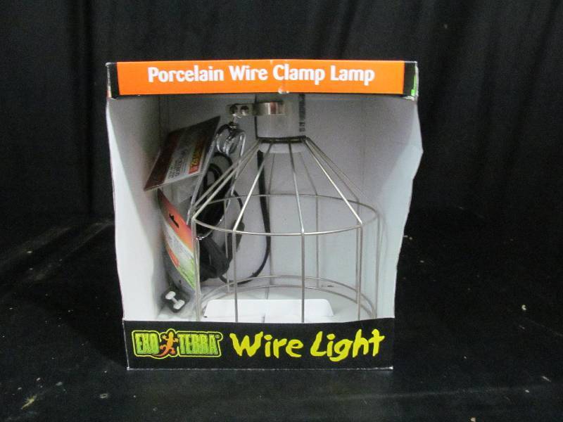 Porcelain Wire Clamp Light