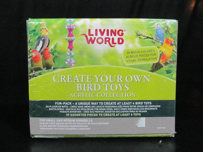 Acrylic Bird Toys