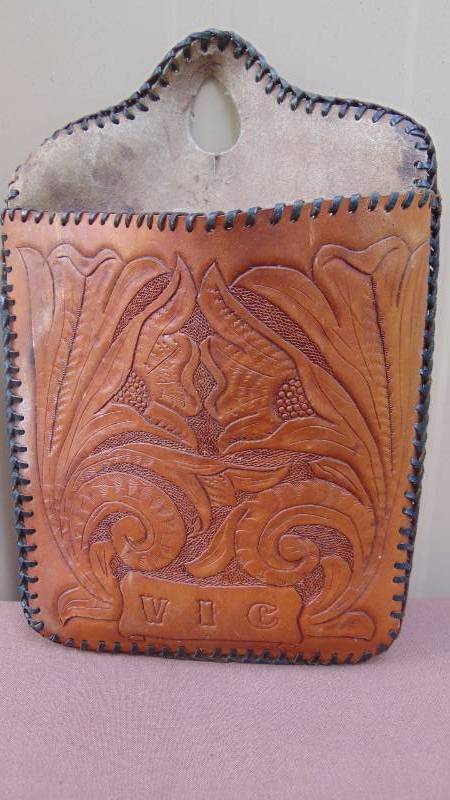 lot 55 image: Leather Pouch