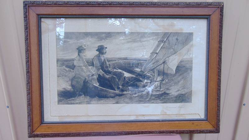 lot 78 image: Vintage wall Picture