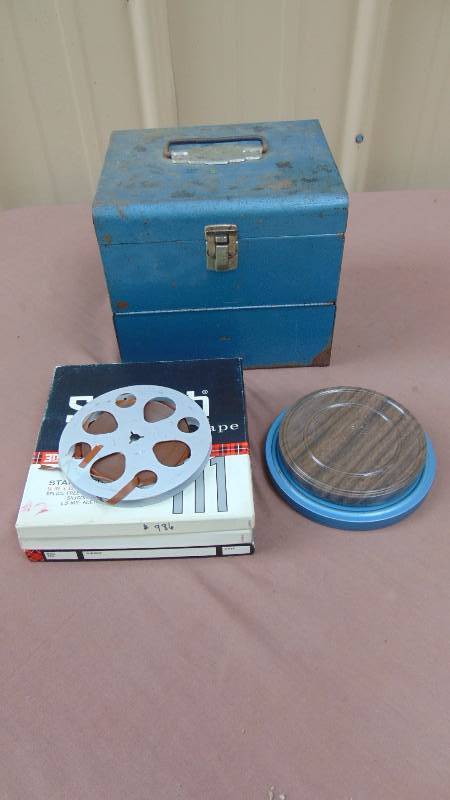 lot 91 image: Vintage Photo Reels and case