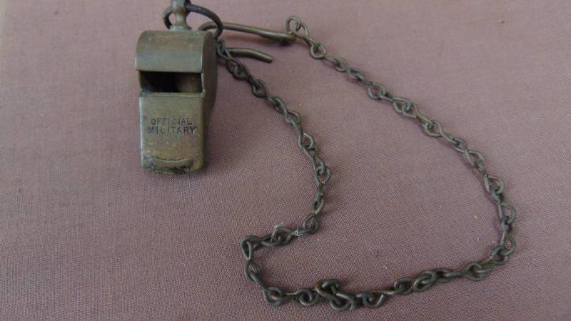 lot 101 image: Official Military Whistle