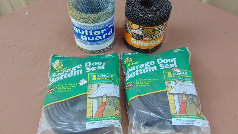 lot 141 image: Gutter Guard & Garage Door Sealer