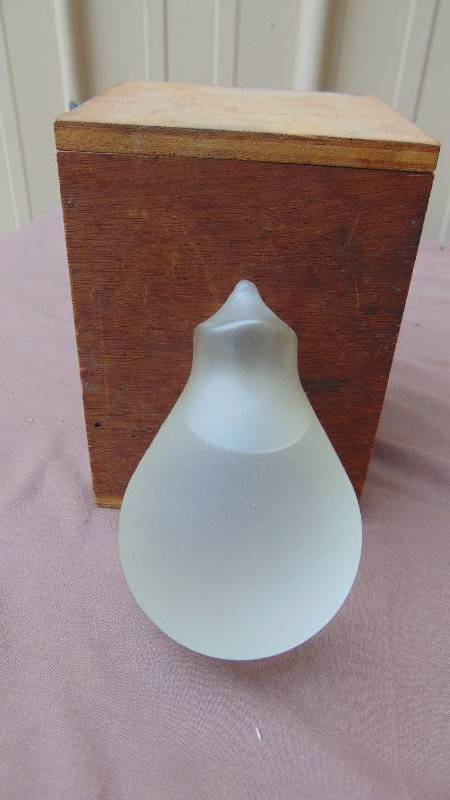 lot 218 image: Vintage Tempo Drop Weather Forcast Storm Glass