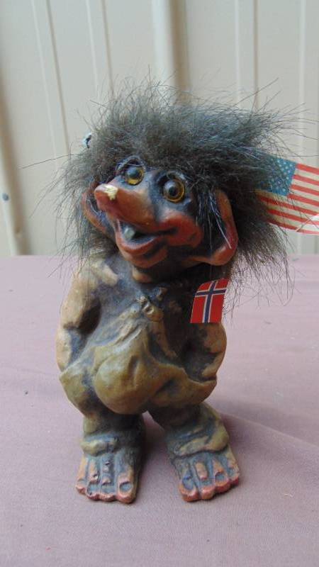 lot 223 image: Vintage Troll from Norway