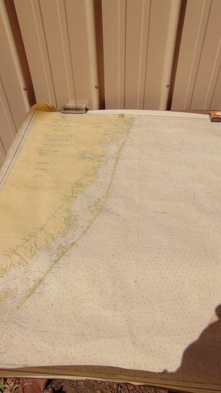 lot 237 image: Lot of 1950s New Jersey - Intracoastal Waterway Maps