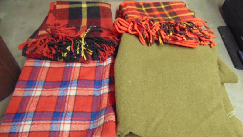 lot 262 image: Lot of Wool Blankets