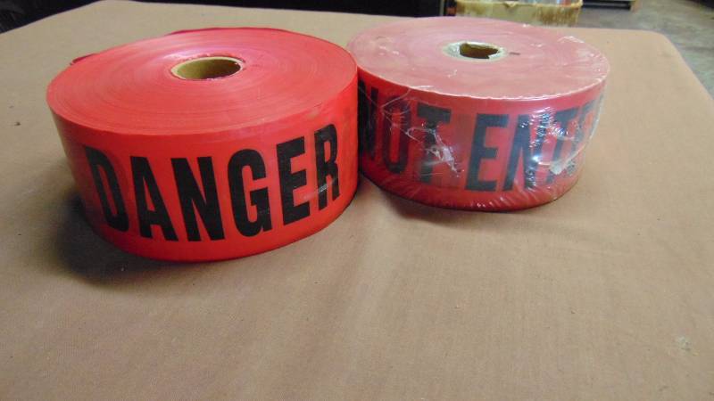 lot 278 image: Danger & Do Not Enter Tape