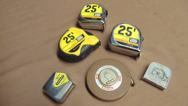 lot 280 image: Misc Lot of Tape Meaures